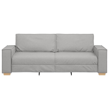 3-zitsbank Wolk Grijs 180 cm Stof 4