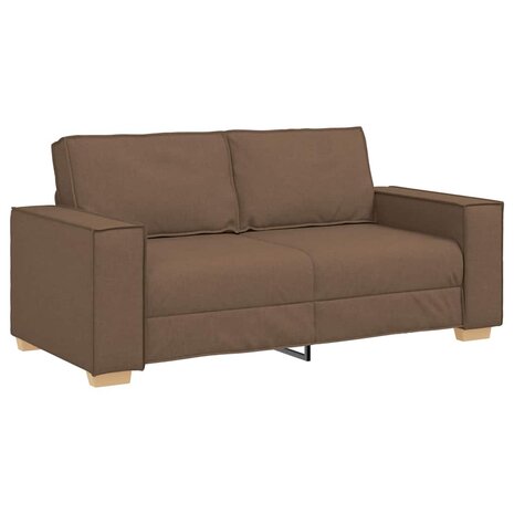 2-zitsbank Bruin 140 cm Stof 2