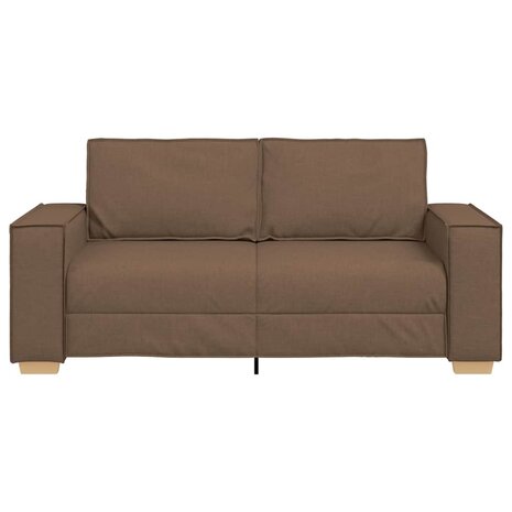 2-zitsbank Bruin 140 cm Stof 4