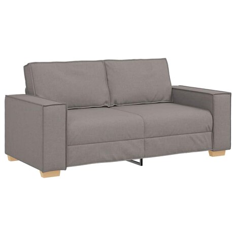 2-zitsbank Taupe 140 cm Stof 2