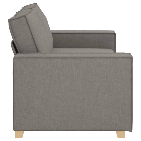2-zitsbank Taupe 140 cm Stof 5
