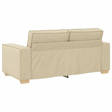2-zitsbank Crème 140 cm Stof 6