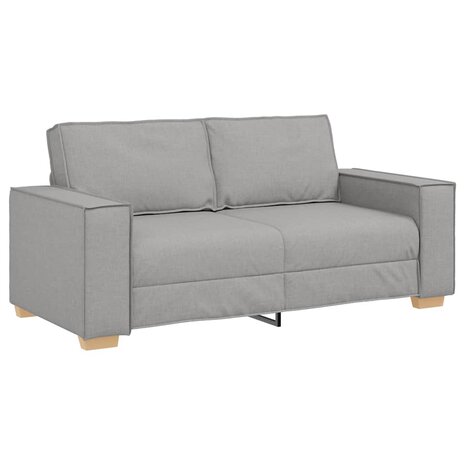 2-zitsbank Wolk Grijs 140 cm Stof 2