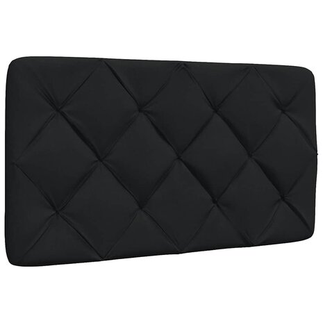 Bed met matras stof zwart 80x200 cm 9