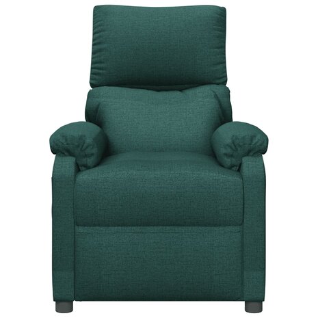 Massagestoel stof donkergroen 3
