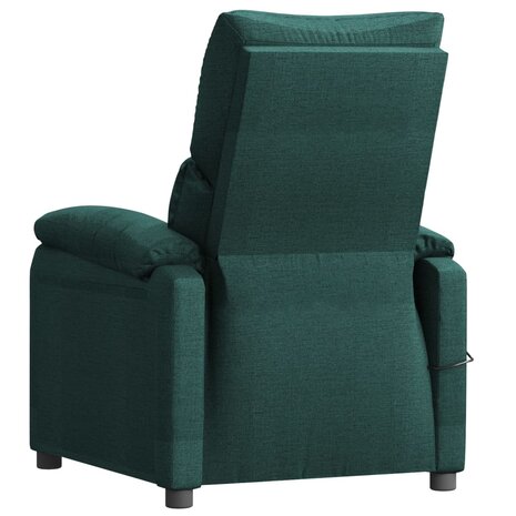 Massagestoel stof donkergroen 5