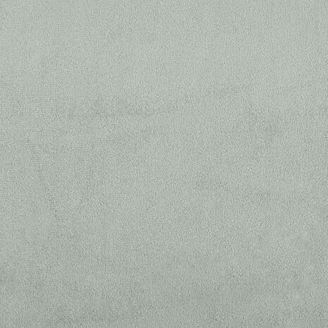 Eetkamerstoelen 2 st fluweel lichtgrijs 8