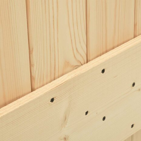Schuifdeur met beslag 70x210 cm massief grenenhout 7