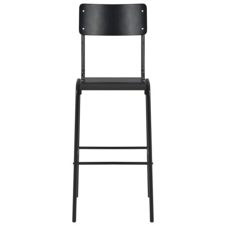 3-delige Barset staal zwart 8