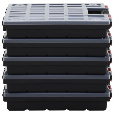 Assortimentsdozen 5 st 40x30x5 cm polypropeen 3