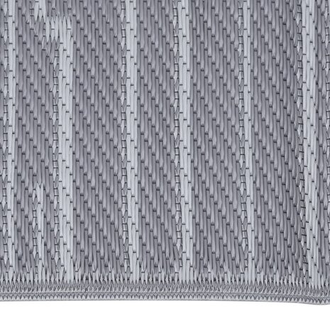 Buitenkleed ARAKIL 80x250 cm polypropeen antracietkleurig 3