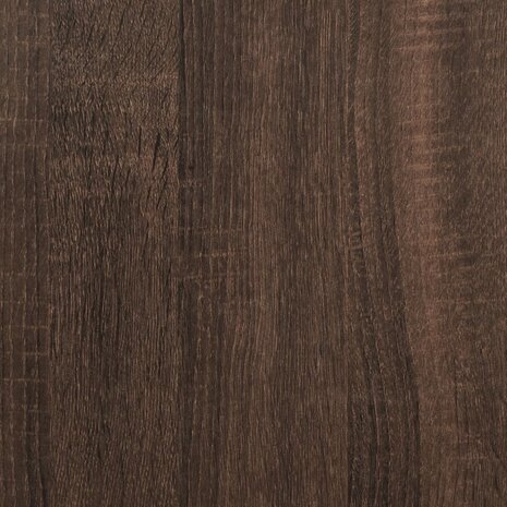Plantenstandaards 2 st 15x15x20 cm bewerkt hout bruin eiken 9