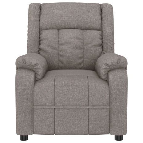 Massagestoel stof taupe 3