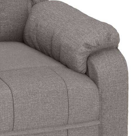 Massagestoel stof taupe 7