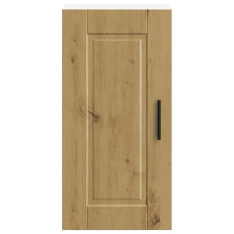 Keukenwandkast Porto bewerkt hout artisanaal eikenkleur 4