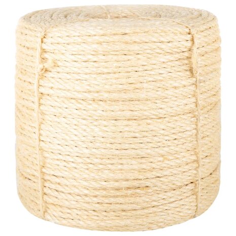 Touw 6 mm 25 m 100% sisal 2