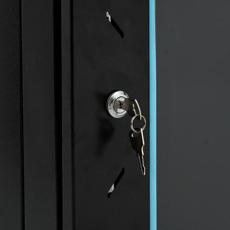 Netwerkkast 22U 19" IP20 60x60x120 cm zwart 7