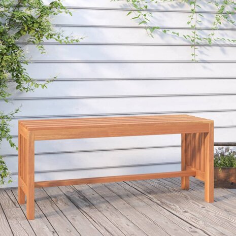 Tuinbank 110 cm massief eucalyptushout 1