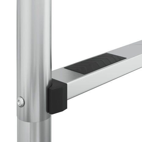 Zwembadladder 54x38x158 cm 304 roestvrijstaal 5