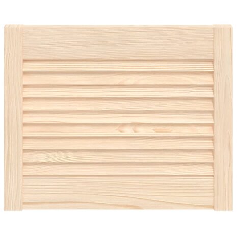 Kastdeur met lamellen 39,5x49,4 cm massief grenenhout 2