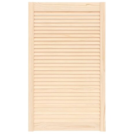 Kastdeur met lamellen 99,3x59,4 cm massief grenenhout 2