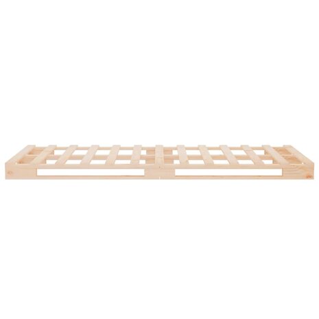 Palletbed massief grenenhout 90x190 cm 6
