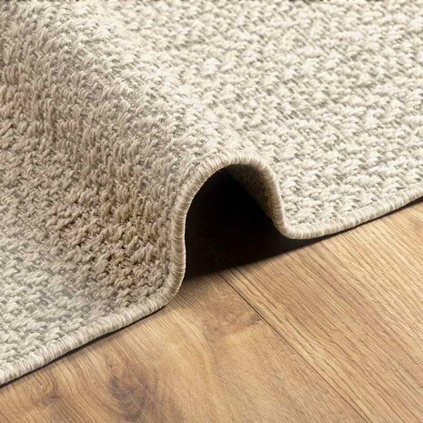 Vloerkleed ZIZUR room binnen en buiten 60x110 cm jute look 6