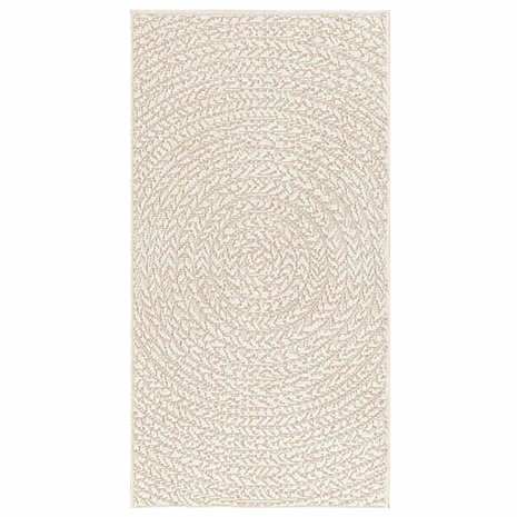 Vloerkleed ZIZUR room binnen en buiten 60x110 cm jute look 3