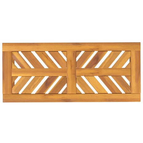Tuinbank 80 cm massief acaciahout 5