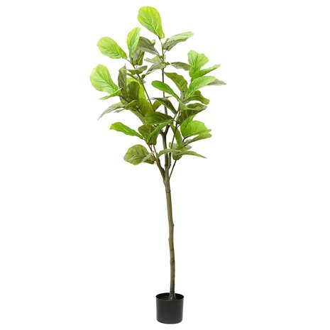 Kunstfuxus boom 48 blaadjes 165 cm groen 1