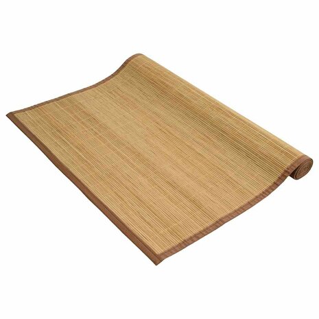 Tapijt 160x230 cm bamboe bruin 3