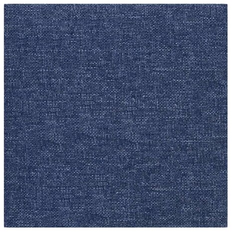 Wandpanelen 12 st 1,08 m² 30x30 cm stof blauw 3