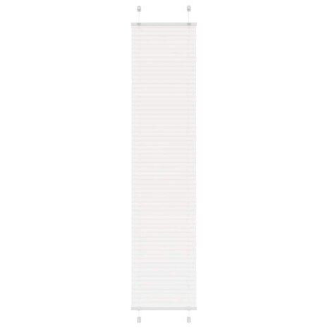 Plissé rolgordijn 45x200 cm stofbreedte 44,4 cm polyester wit 1