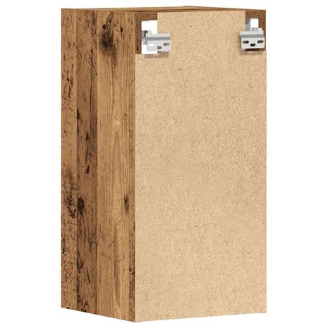 Hangkast Riga 30x29,5x60 cm bewerkt hout oud houtkleurig 6