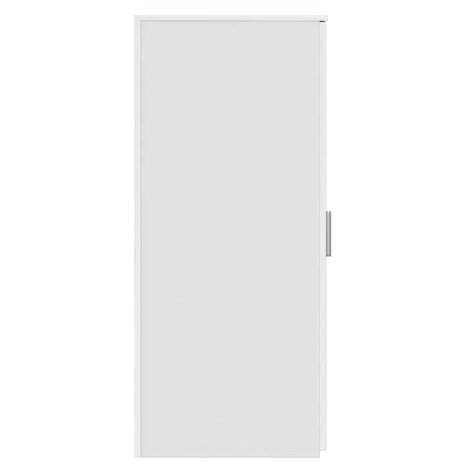Opbergkast 40x45x103,5 cm bewerkt hout wit 6