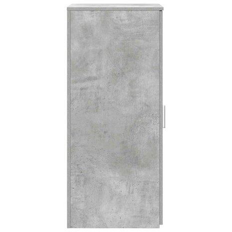 Opbergkast 40x45x103,5 cm bewerkt hout betongrijs 6