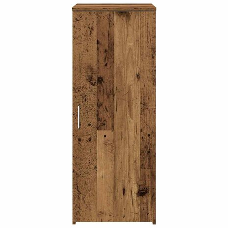Opbergkast 40x45x103,5 cm bewerkt hout oud houtkleurig 5