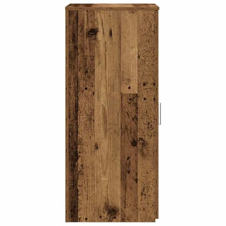 Opbergkast 40x45x103,5 cm bewerkt hout oud houtkleurig 6