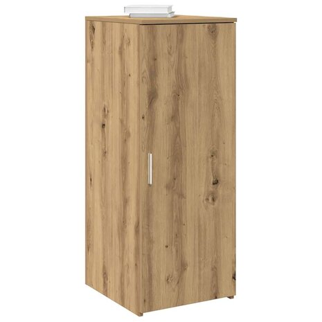 Opbergkast 40x45x103,5 cm bewerkt hout artisanaal eikenkleur 1