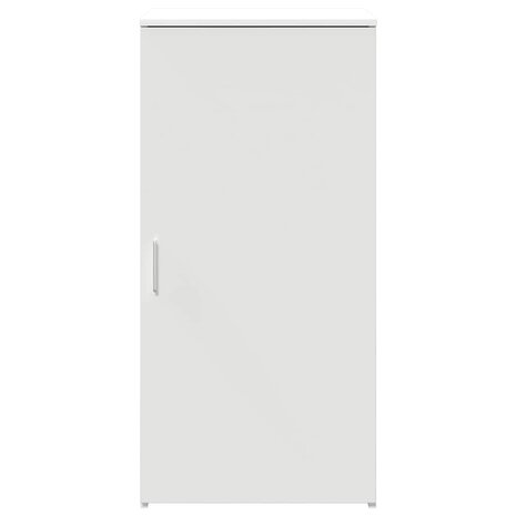 Opbergkast 50x45x103,5 cm bewerkt hout wit 5