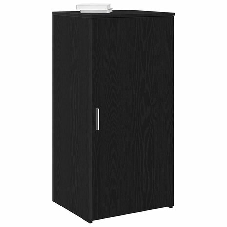Opbergkast 50x45x103,5 cm bewerkt hout zwart 1