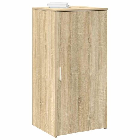 Opbergkast 50x45x103,5 cm bewerkt hout sonoma eikenkleurig 1