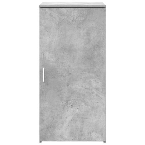 Opbergkast 50x45x103,5 cm bewerkt hout betongrijs 4