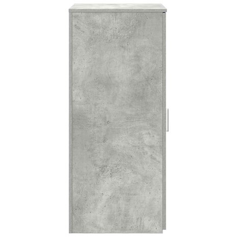 Opbergkast 50x45x103,5 cm bewerkt hout betongrijs 5