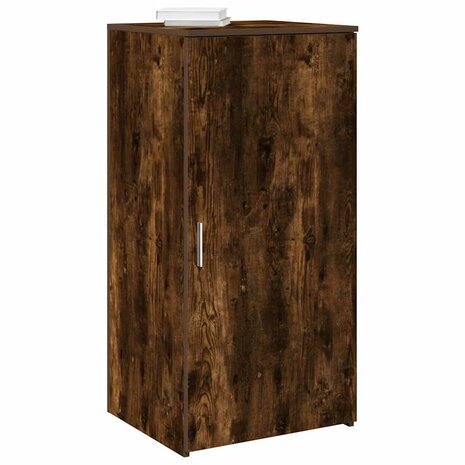 Opbergkast 50x45x103,5 cm bewerkt hout gerookt eikenkleur 1