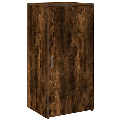 Opbergkast 50x45x103,5 cm bewerkt hout gerookt eikenkleur 2
