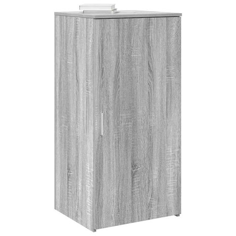 Opbergkast 50x45x103,5 cm bewerkt hout grijs sonoma eikenkleur 1