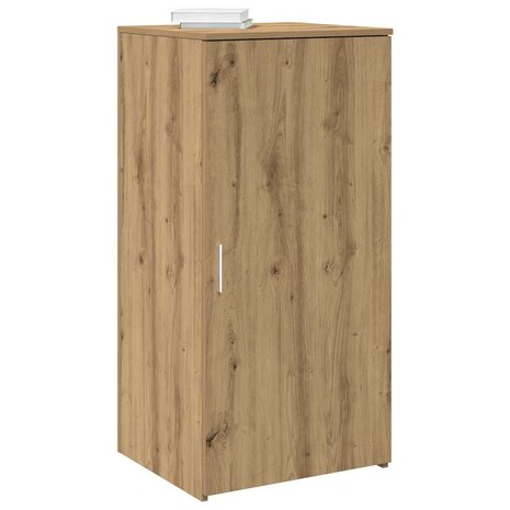 Opbergkast 50x45x103,5 cm bewerkt hout artisanaal eikenkleur 1