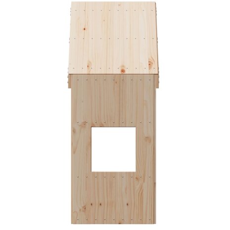 Kinderbedhuisje 55x99x139,5 cm massief grenenhout 4