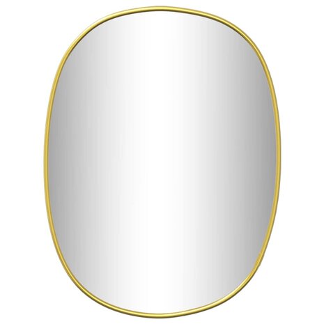 Wandspiegel 40x30 cm goudkleurig 2